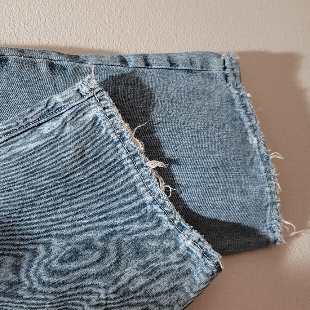 Miss Me Marilyn 26 Bootcut Patchwork Boho Cottagecore Indie Distressed Blue Jean - Picture 16 of 16